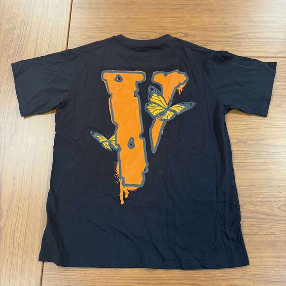 Juice WRLD x VLONE Unisex Legends Never Die Graphic T-Shirt CD4 Black Size Large - Picture 1 of 9